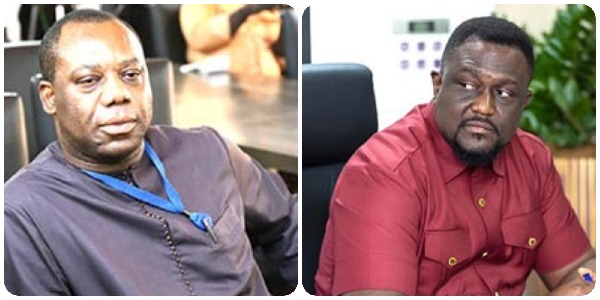 Dr Matthew Opoku Prempeh — Energy Minister and Samuel Dubik Mahama — ECG Boss 